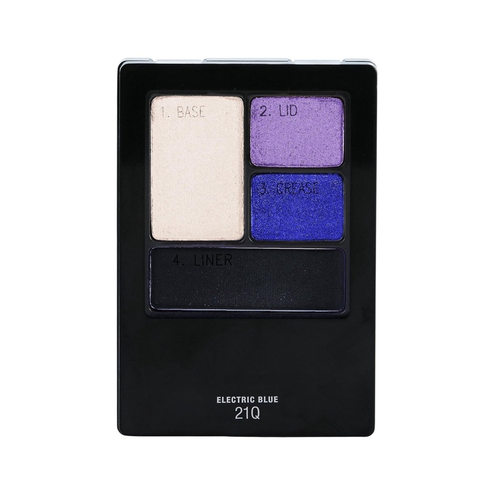 NWT Maybelline Expert Wear Eyeshadow Palette Quad 21Q Electric Blue